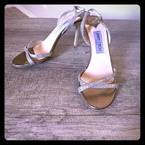 Jimmy Choo Metallic Heels!